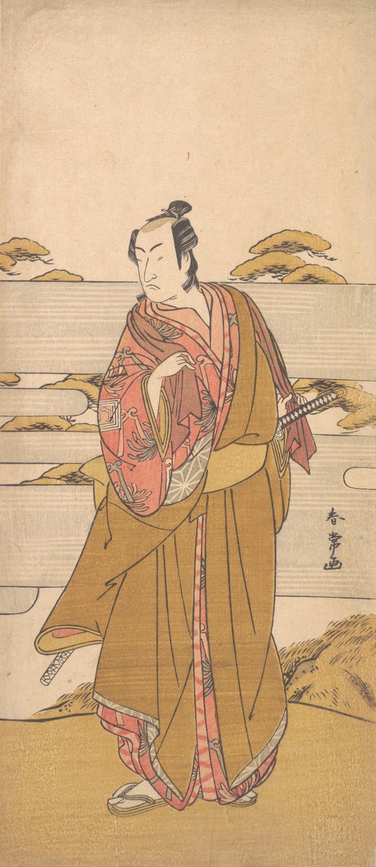 Masasuke Ichikawa Dobrze? 1790. autorstwa Katsukawa Shunjo