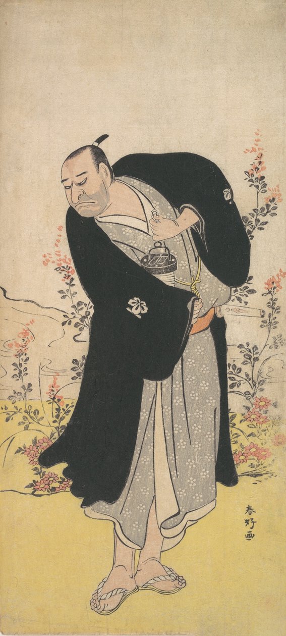 Kabuki ac i r Nakayama Kojuro V, 1786. autorstwa Katsukawa Shunko