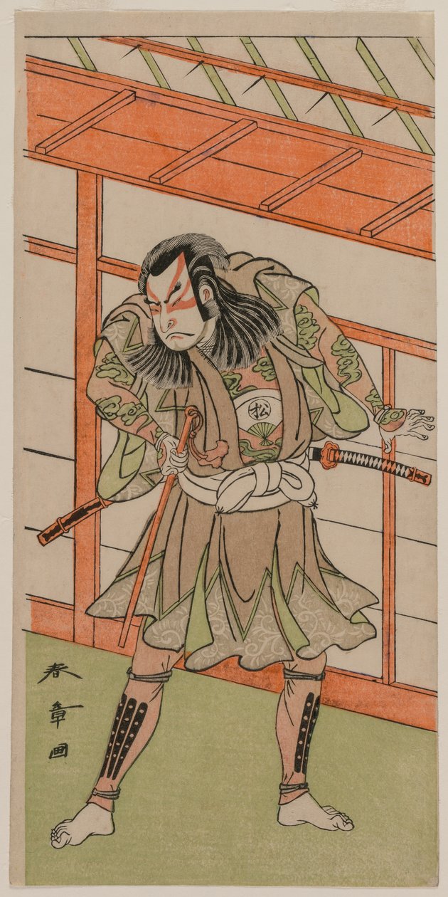 Onoe Matsusuke autorstwa Katsukawa Shunsho