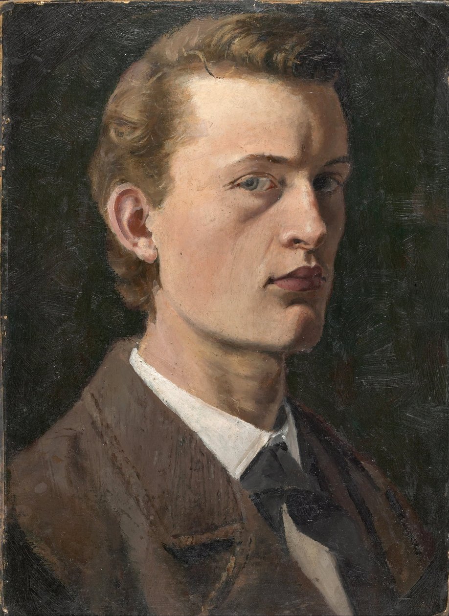 Autoportret autorstwa Edvard Munch