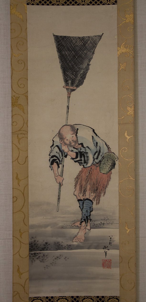 Rybak, XIX wiek. autorstwa Katsushika Hokusai