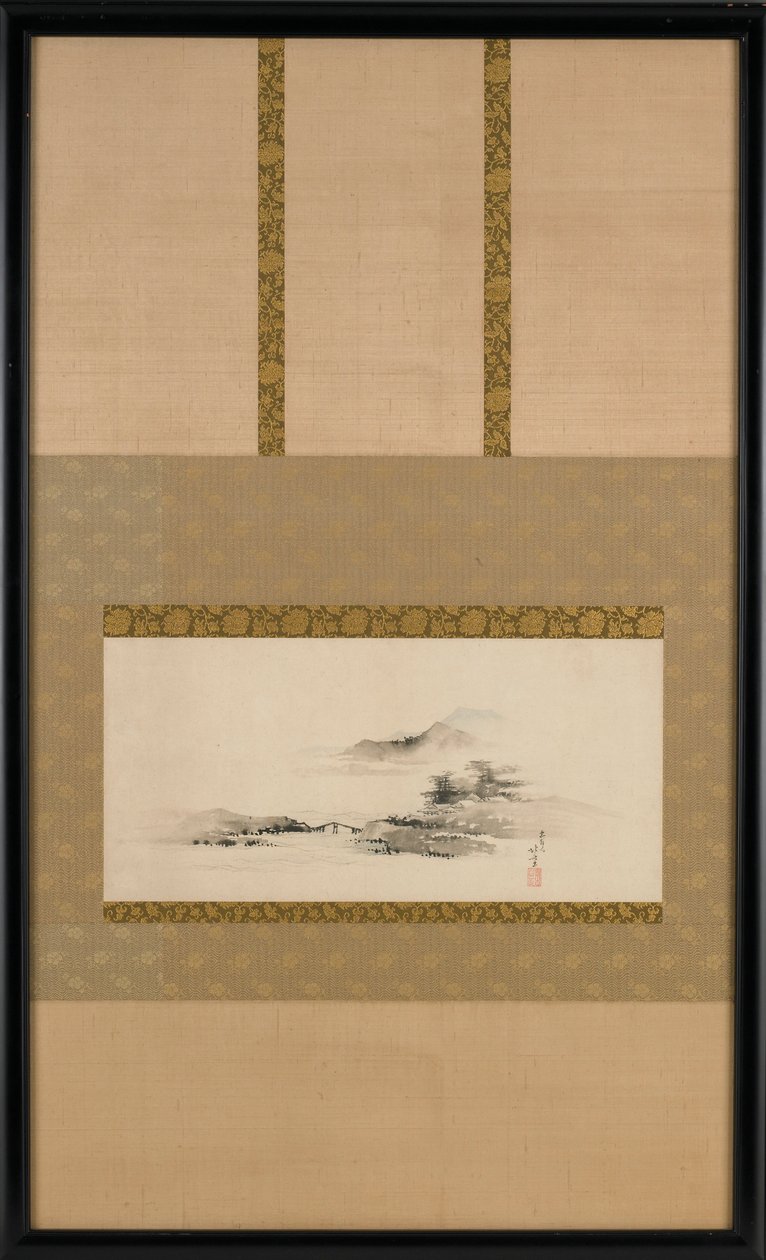 Krajobraz, okres Edo, ca. 1801-1802. autorstwa Katsushika Hokusai