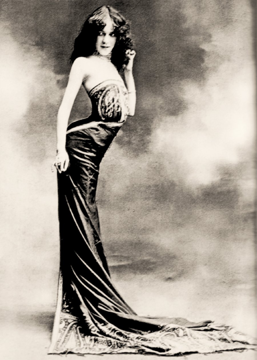 Portret Edith La Sylphe (zdjęcie) autorstwa Alec Hunter