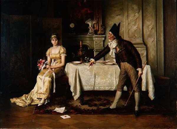 List miłosny autorstwa Kaufmann Isidor