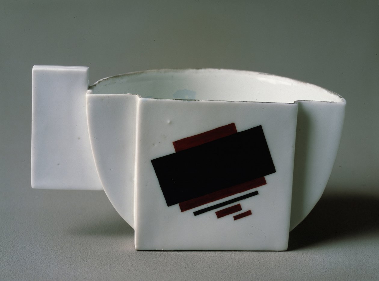 Puchar suprematysty, 1923 (porcelana) autorstwa Kazimir Severinovich Malevich