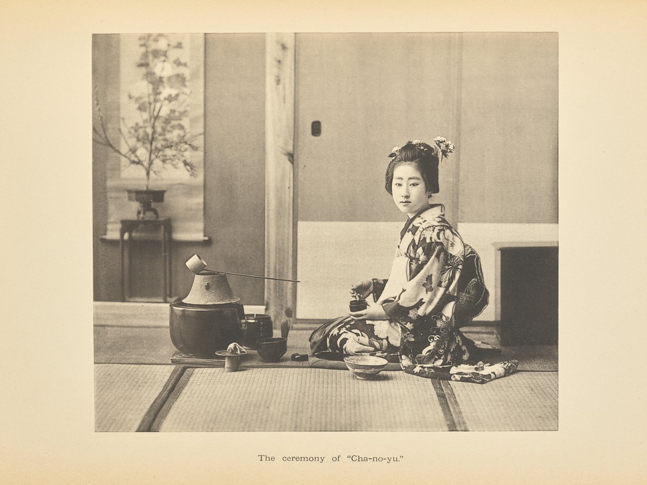 Ceremonia "Cha-no-yu" autorstwa Kazumasa Ogawa