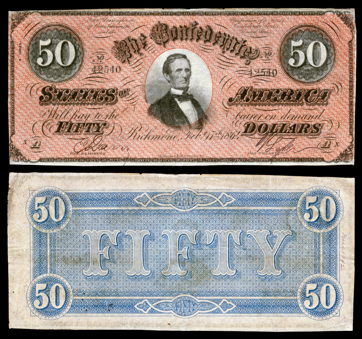 CSA-T66- 50-1864 USD autorstwa Keatinge and Ball