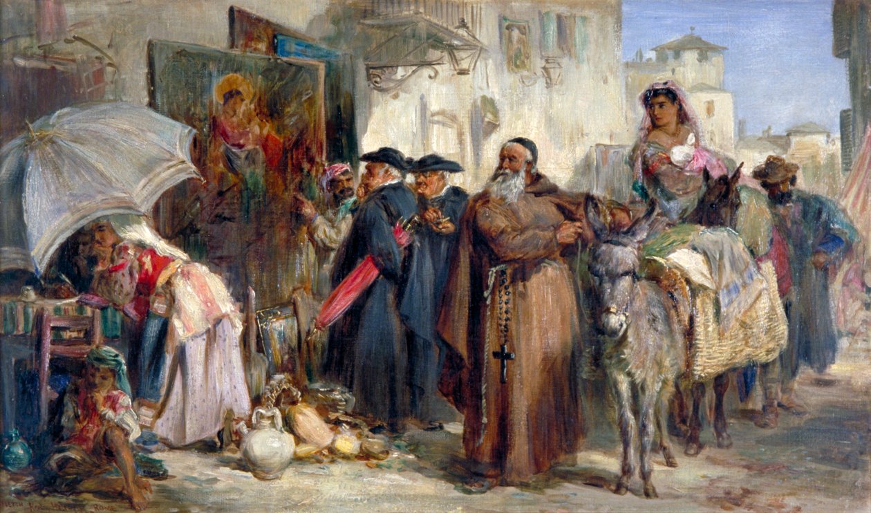 „Pisarz listów”, 1869 autorstwa Keeley Halswelle