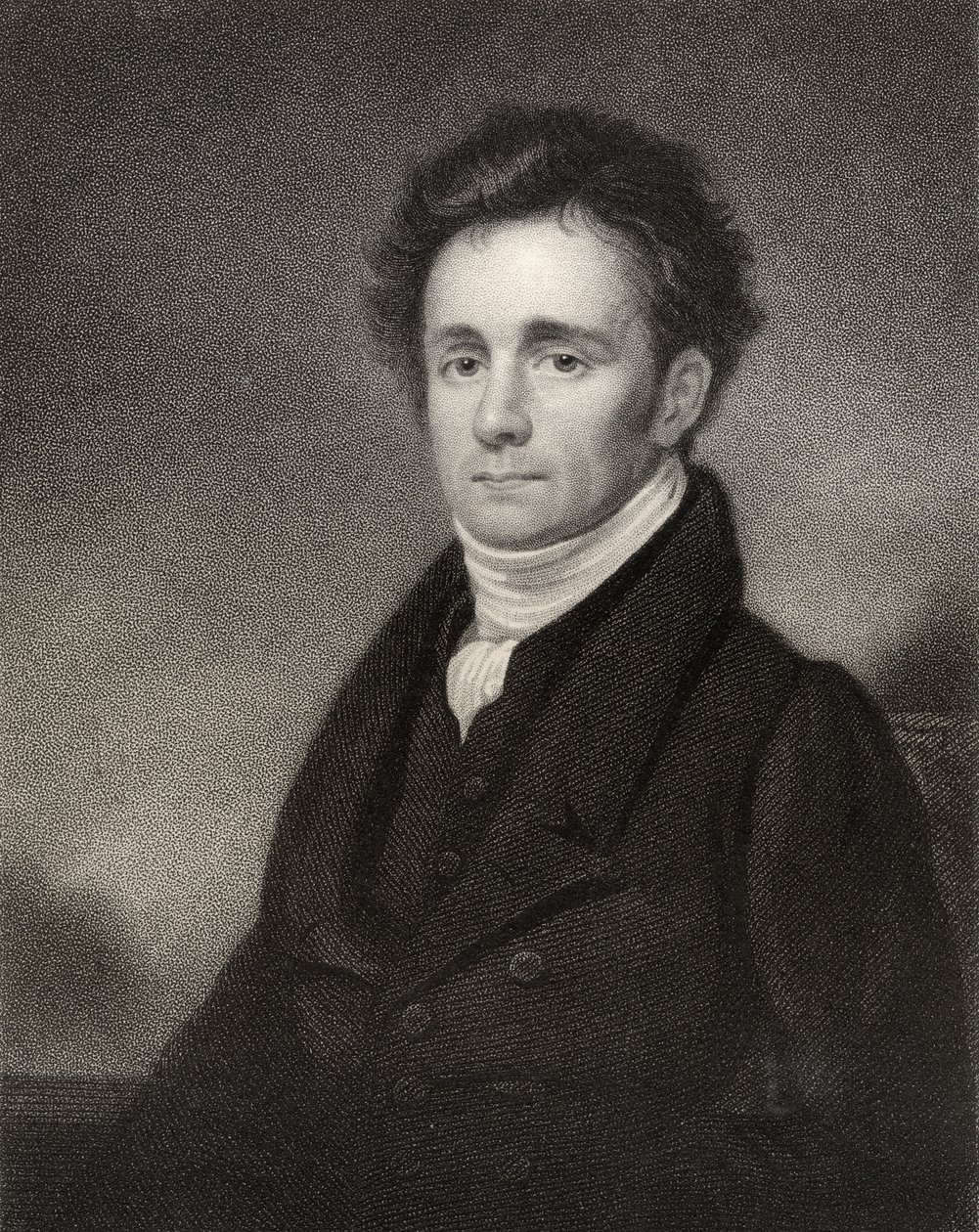 Robert Jameson, sztych. J. Jenkins, z „Narodowej Galerii Portretów, tom IV”, wydana ok. 1835 r. autorstwa Kenneth Macleay