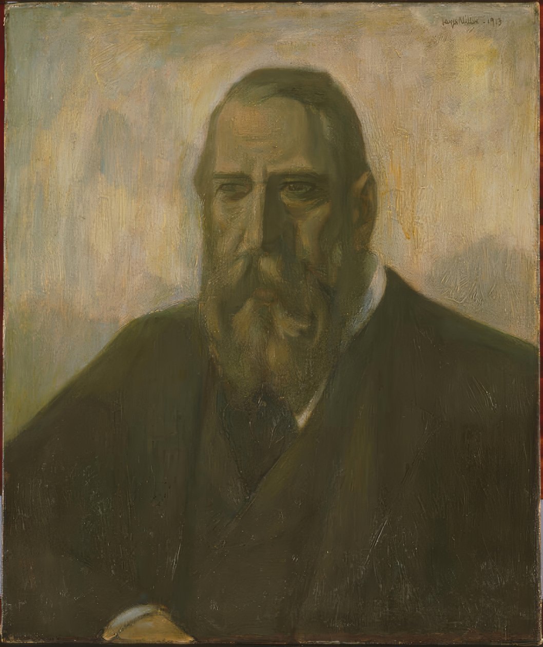 Portret Alberta Pinkhama Rydera autorstwa Kenneth Hayes Miller