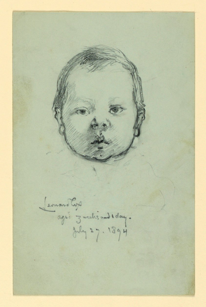 Portret Leonarda Coxa autorstwa Kenyon Cox