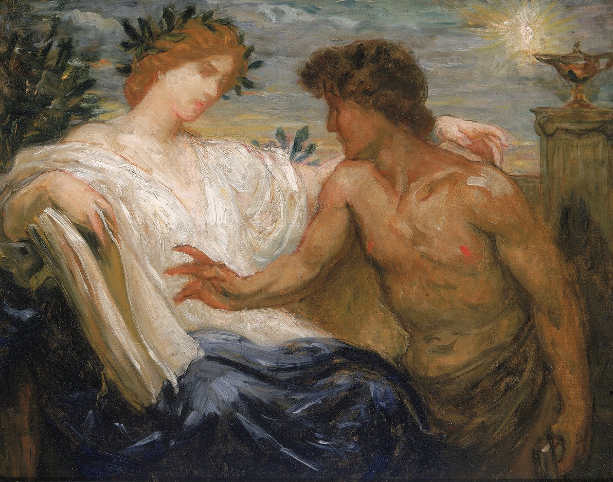 Studium Nauki Instruowanie Przemysłu, 1898. autorstwa Kenyon Cox