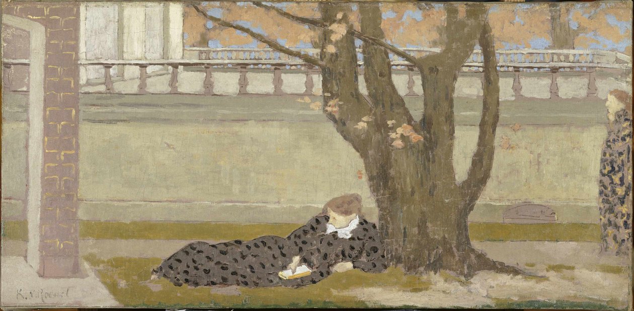 Taras, ok. 1892 r. autorstwa Ker Xavier Roussel