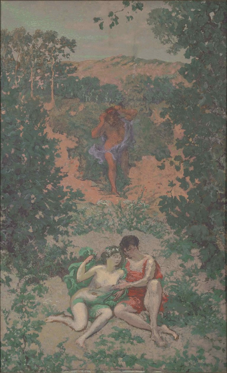 Polifem, Acis i Galatea, 1867-1944. autorstwa Ker Xavier Roussel