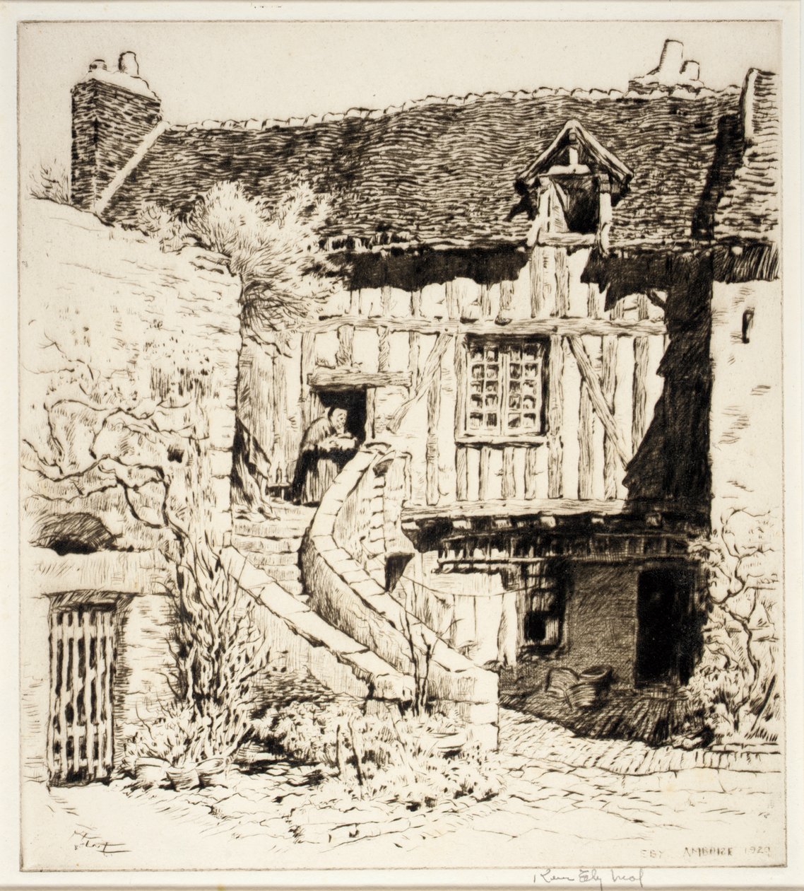 Mały dom, Amboise autorstwa Kerr Eby