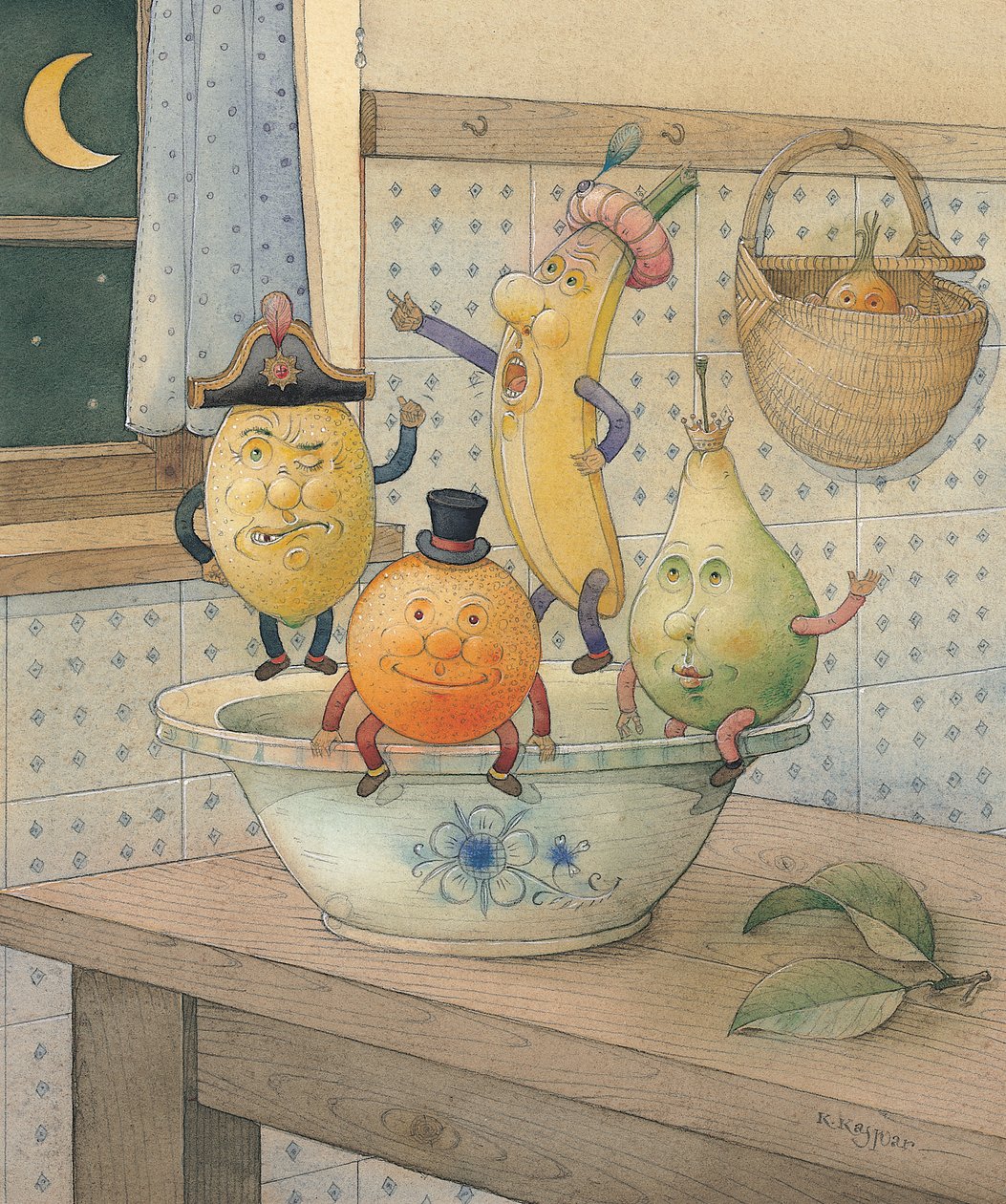Owoce, 2003 (wc na papierze) autorstwa Kestutis Kasparavicius