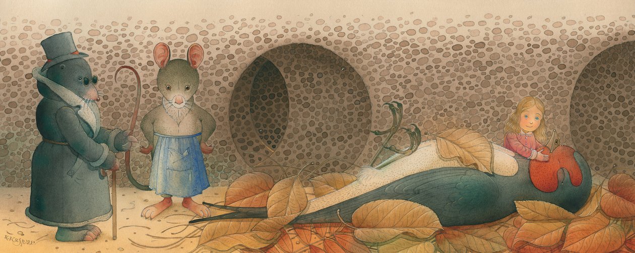 Calineczka 03, 2005 (wc na papierze) autorstwa Kestutis Kasparavicius