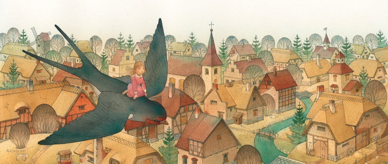 Calineczka 04, 2005 (wc na papierze) autorstwa Kestutis Kasparavicius