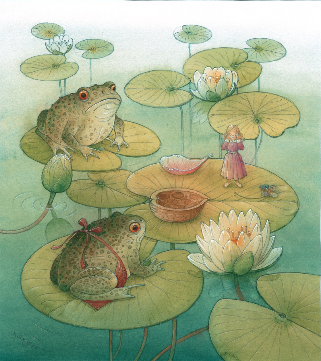 Calineczka 07, 2005 (wc na papierze) autorstwa Kestutis Kasparavicius