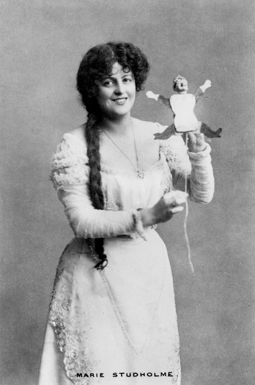 Marie Studholme 1875-1930, angielska aktorka, XX wiek. autorstwa Kilpatrick
