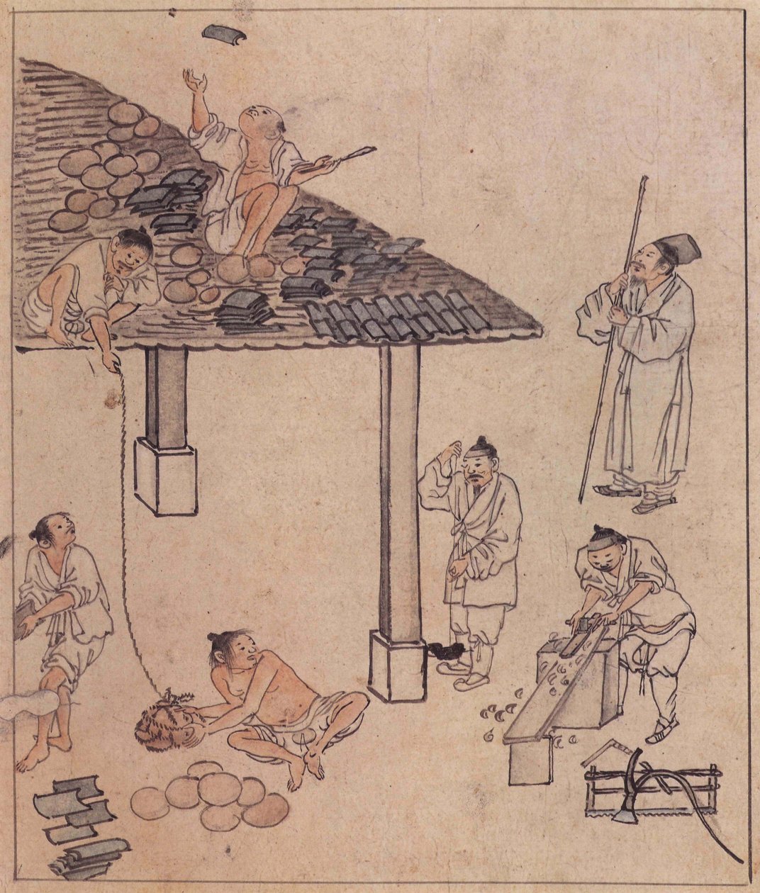 Dachówka autorstwa Kim Hong Do