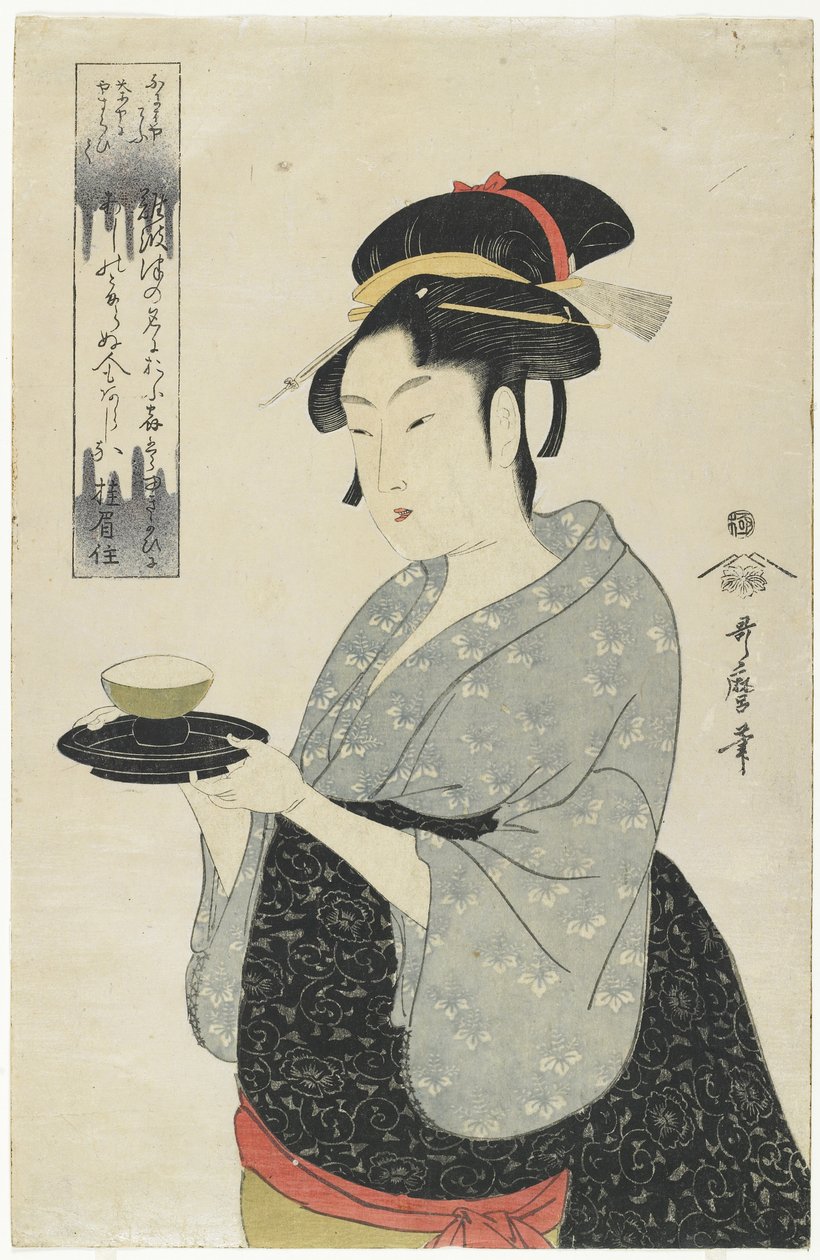 Co się stało, ok. 1793 autorstwa Kitagawa Utamaro