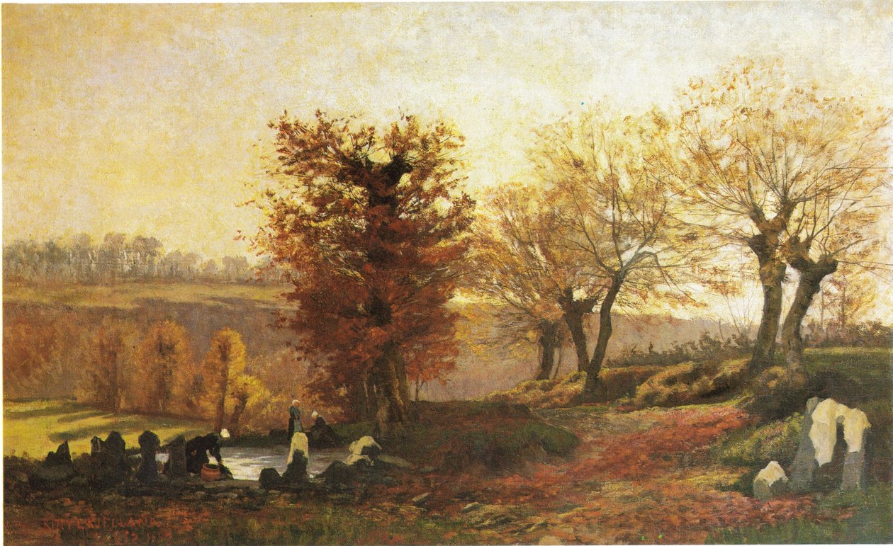Miejsce do mycia w Bretanii? autorstwa Kitty Lange Kielland