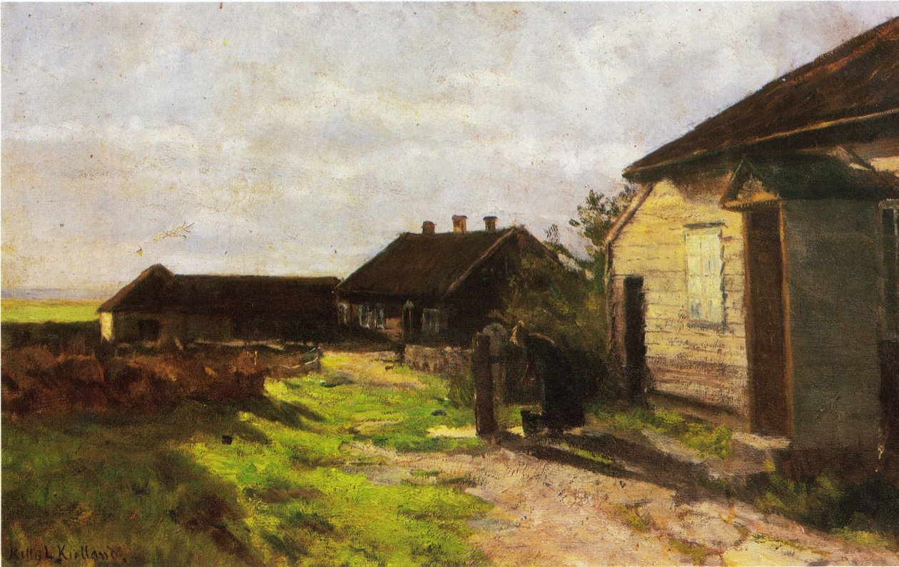 Tunet pa Kvalbein autorstwa Kitty Lange Kielland