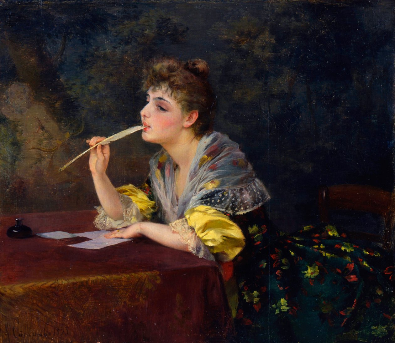 „List”, 1893. autorstwa Klavdi Stepanov