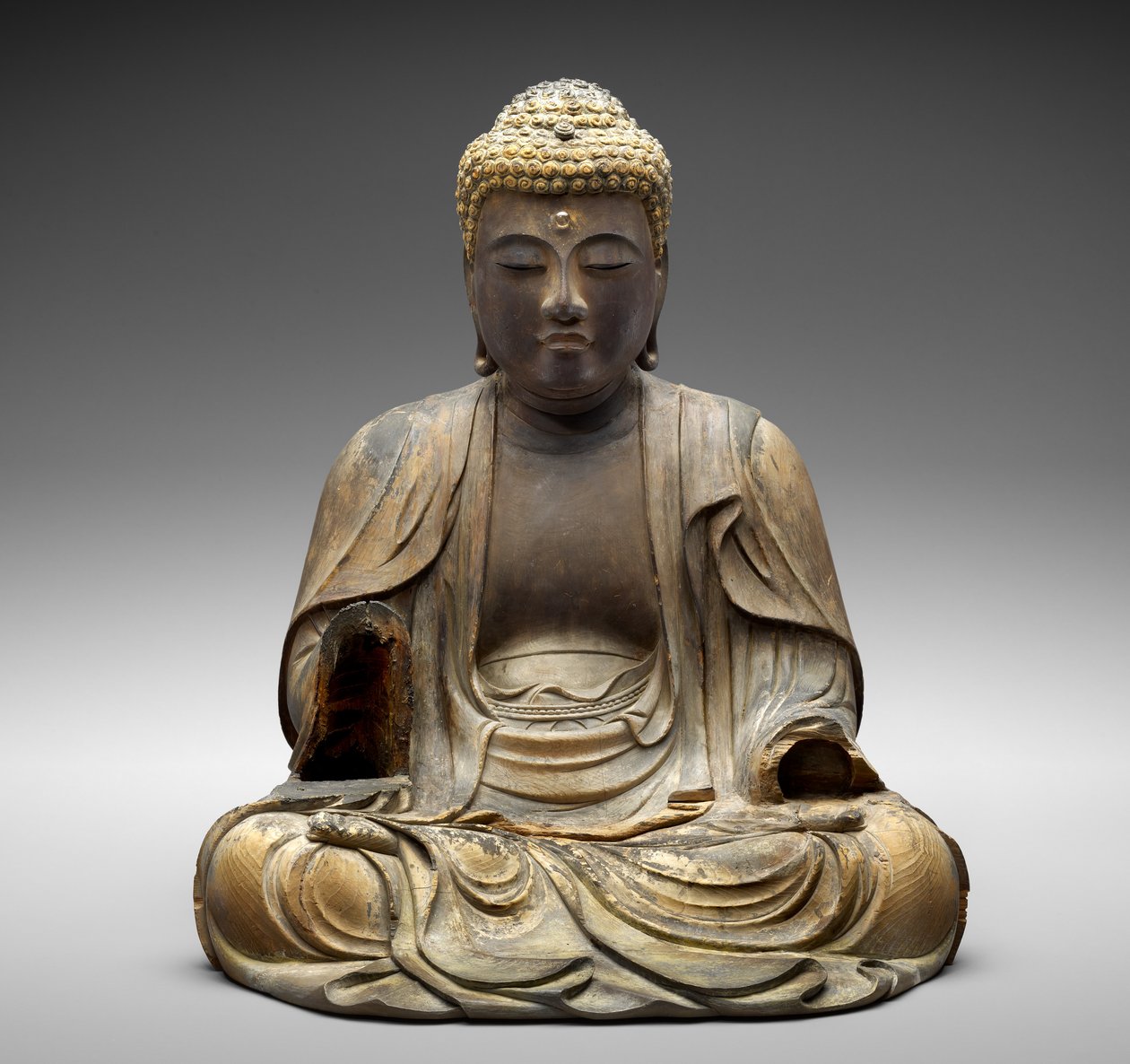 Amida, 1472 (drewno polichromowane) autorstwa Koei fl.1472 Koei fl.1472