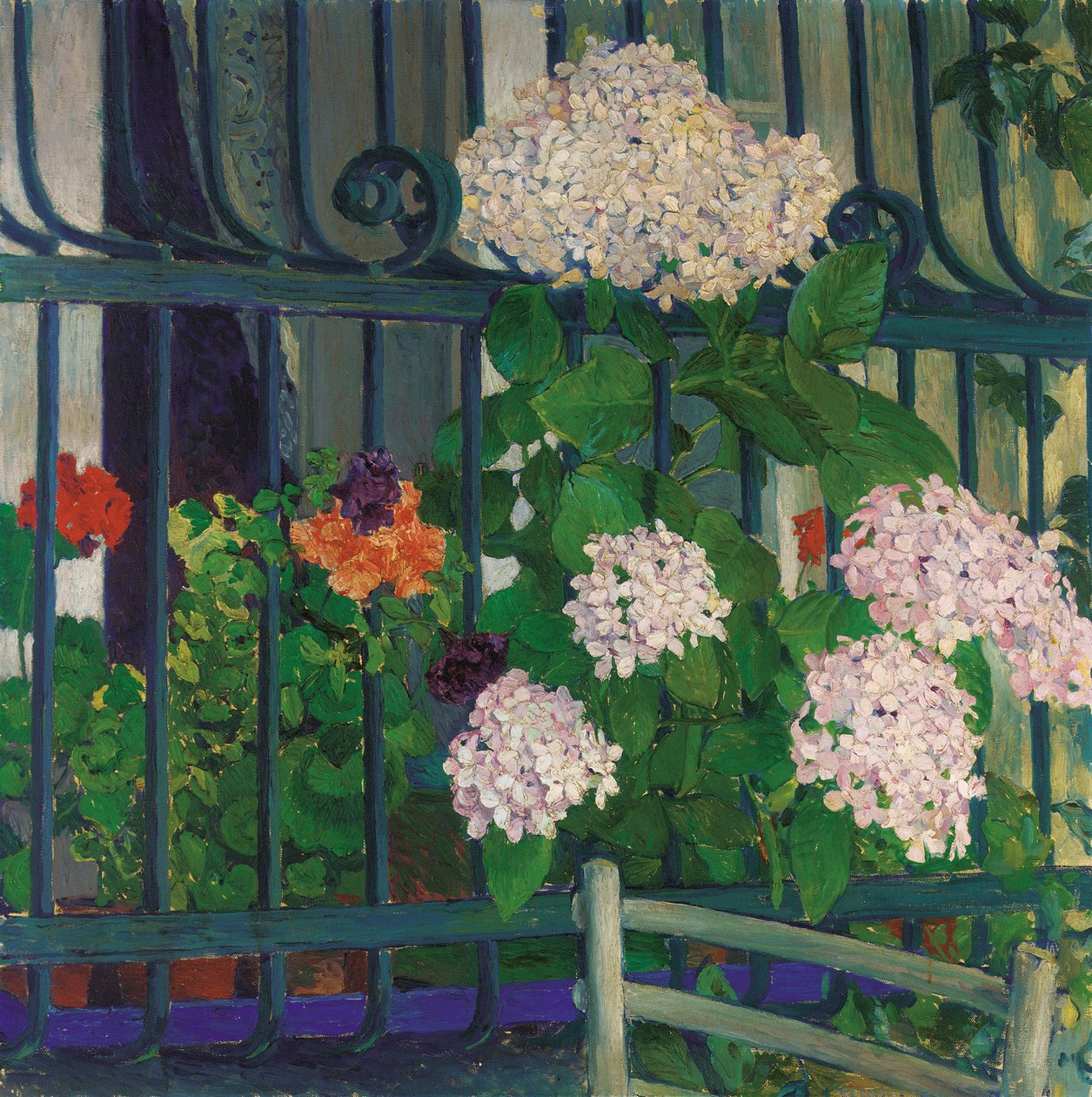 Geranium; Geranien autorstwa Koloman Moser