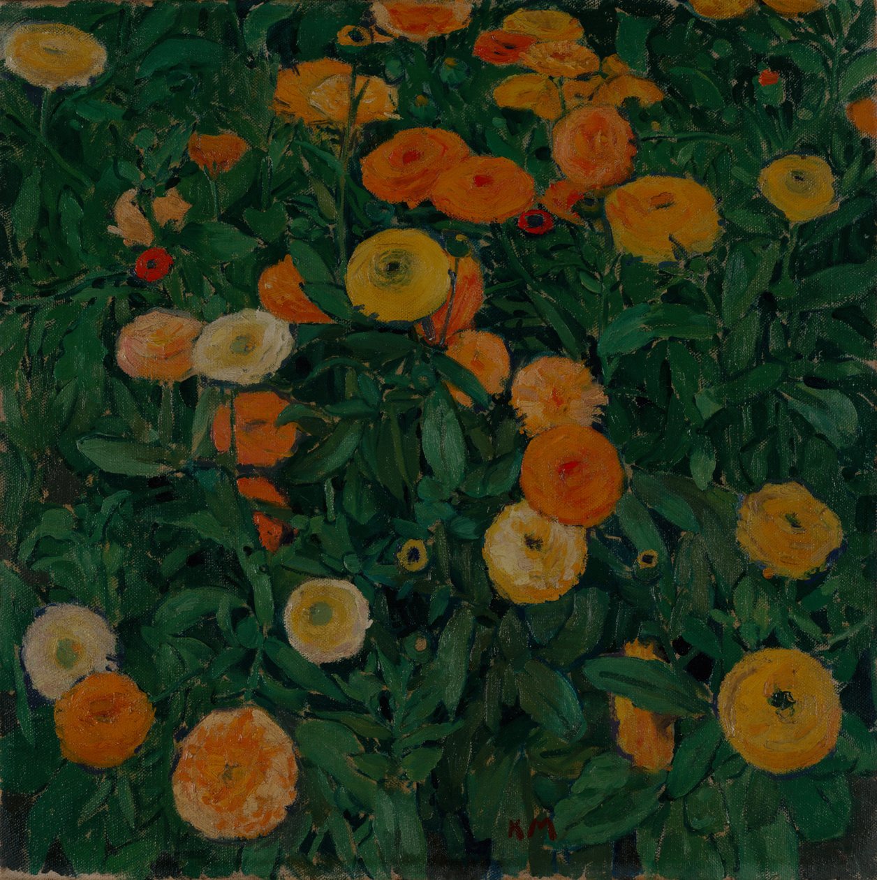 Nagietki autorstwa Koloman Moser