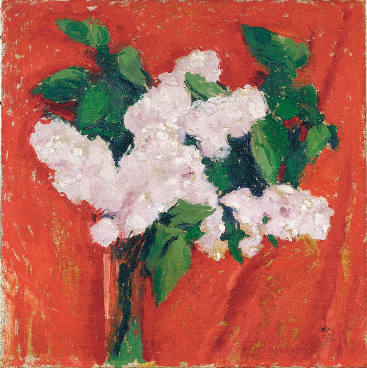 Flieder - Lilac ... (olej na płótnie) autorstwa Koloman Moser