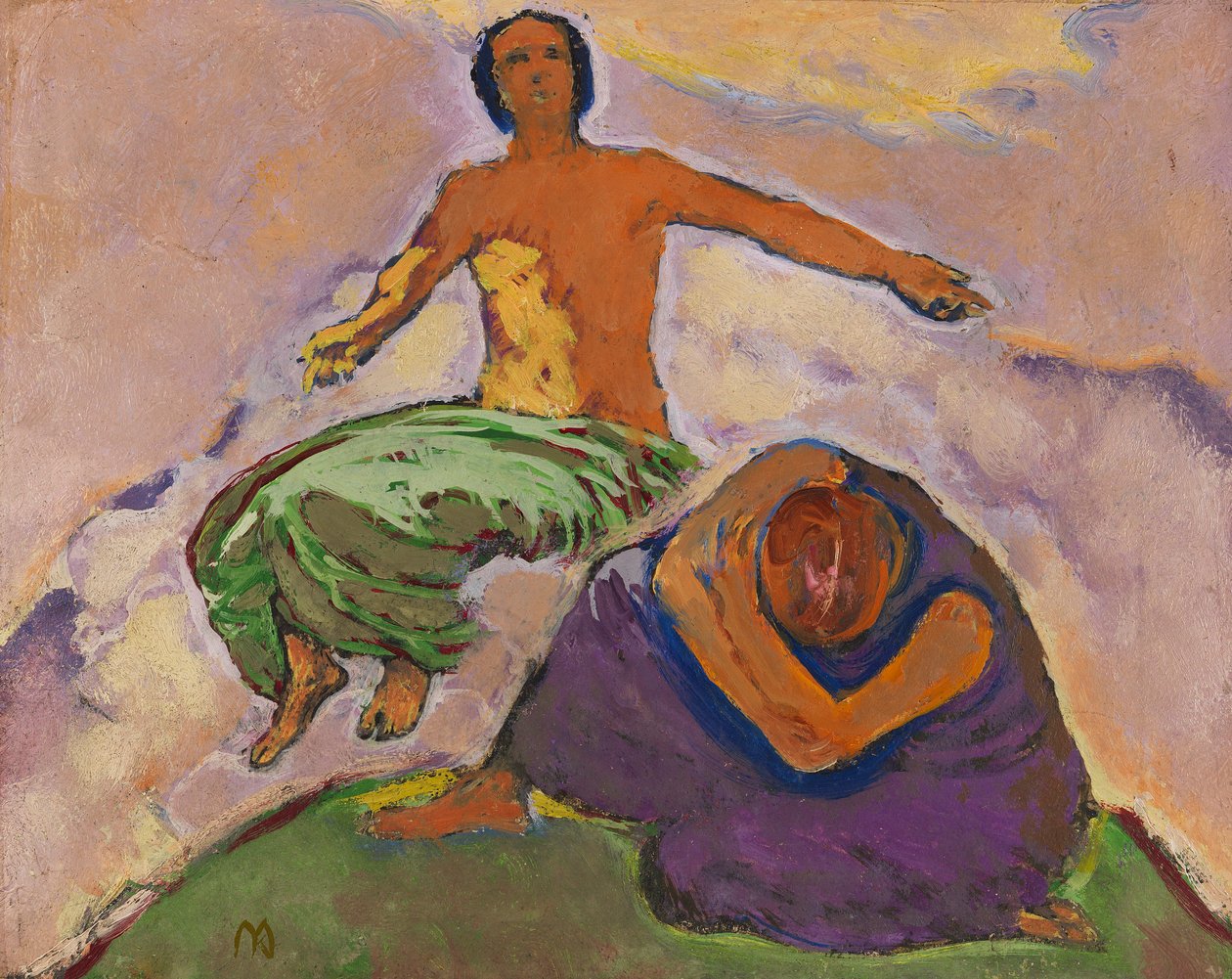 Smutek i nadzieja, ok. 1914. autorstwa Koloman Moser