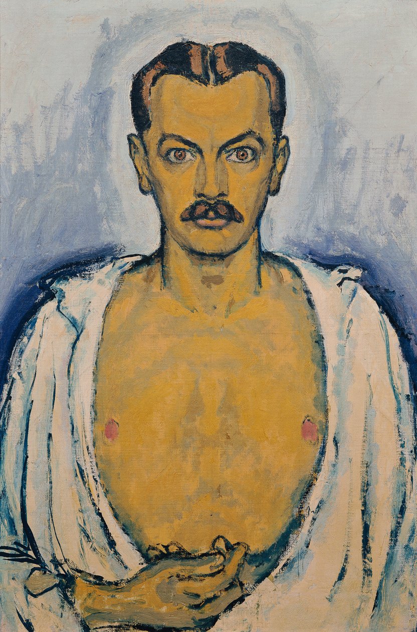 Autoportret, ok. 1915. autorstwa Koloman Moser