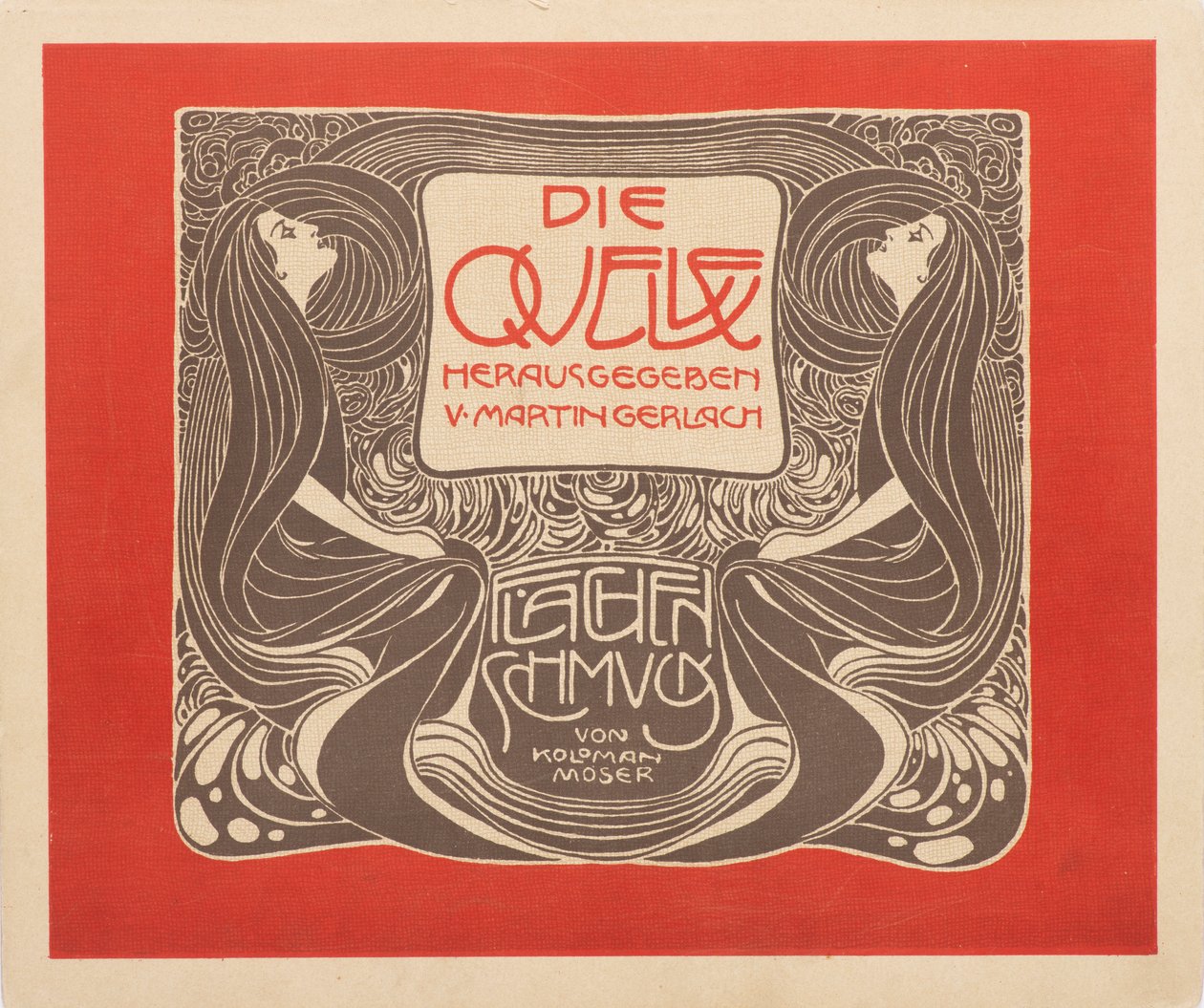 Źródło, 1901. autorstwa Koloman Moser