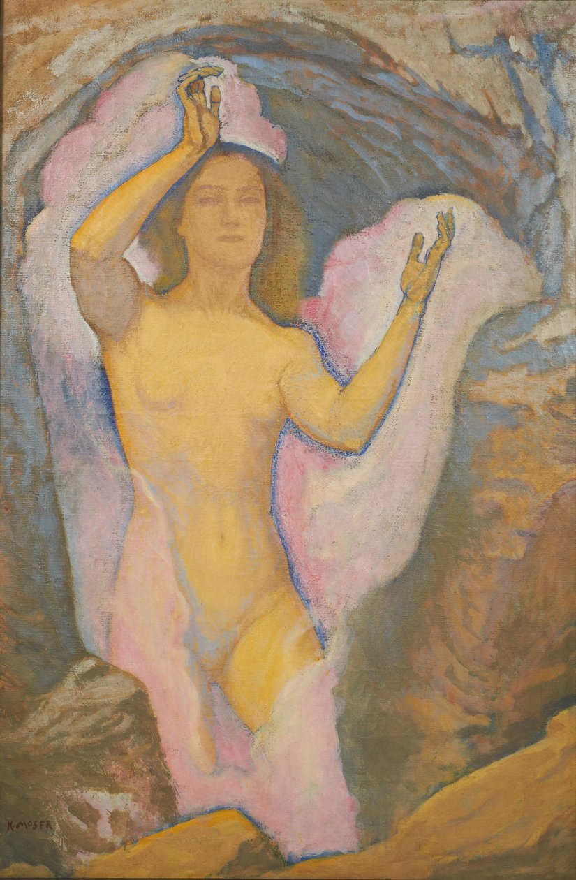 Wenus w Grocie III, 1916. autorstwa Koloman Moser