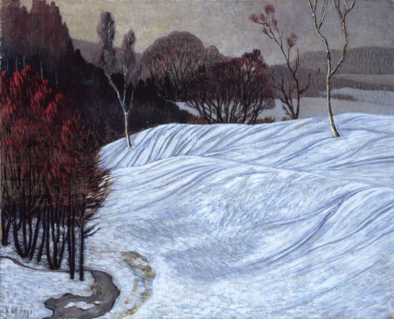 Krajobraz norweski, 1908-10 autorstwa Konrad Magi