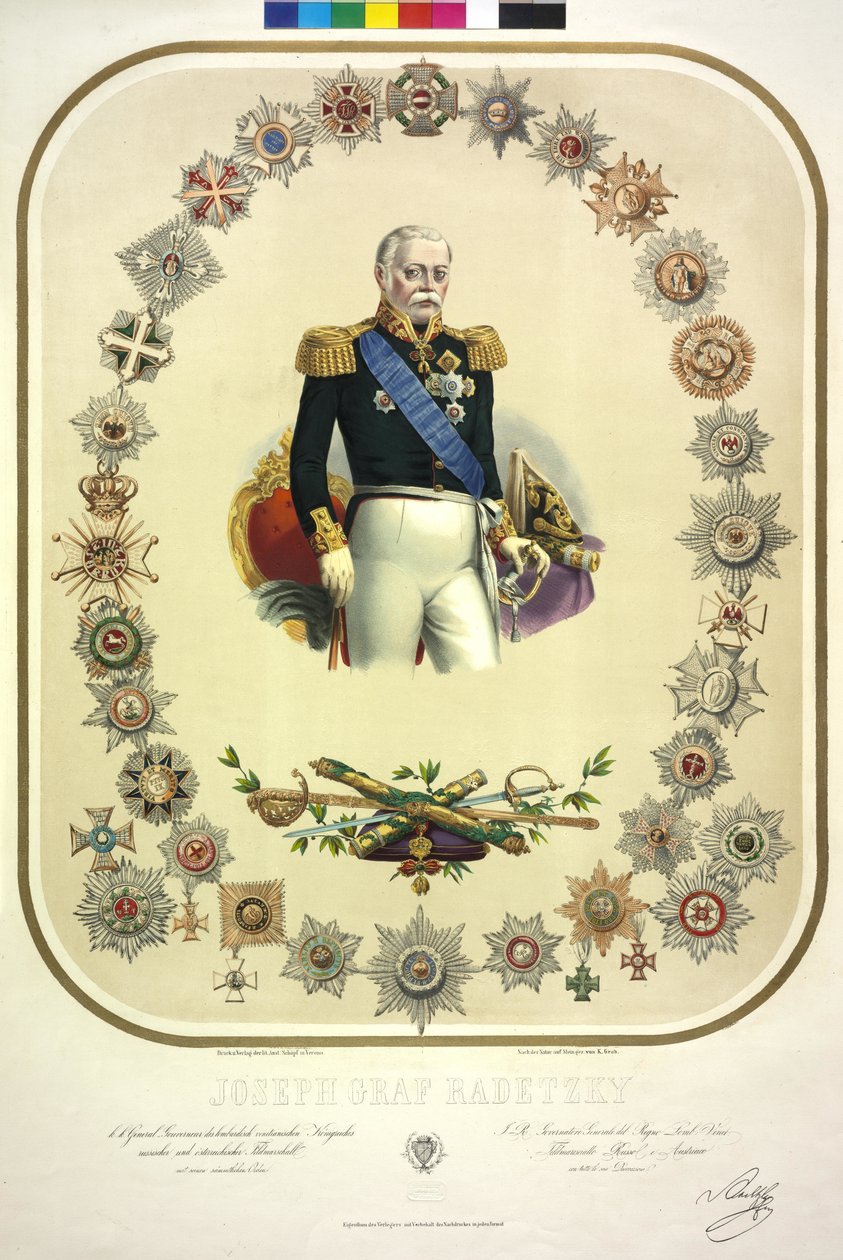 Joseph Radetzky autorstwa Konrad Grob