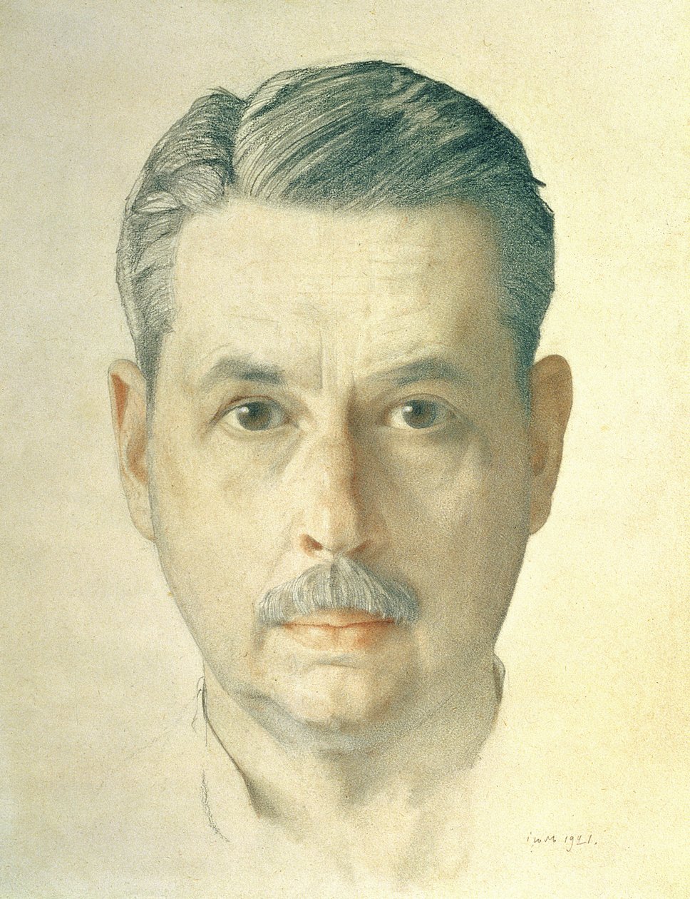 Autoportret, 1921 autorstwa Konstantin Andreevic Somov