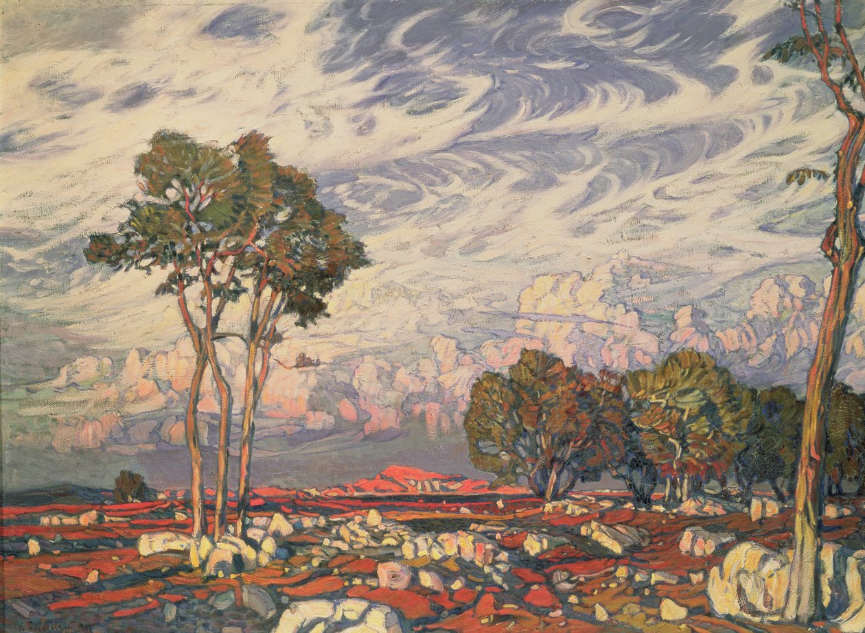 Ostatnie promienie, 1903 autorstwa Konstantin Fedorovich Bogaevsky