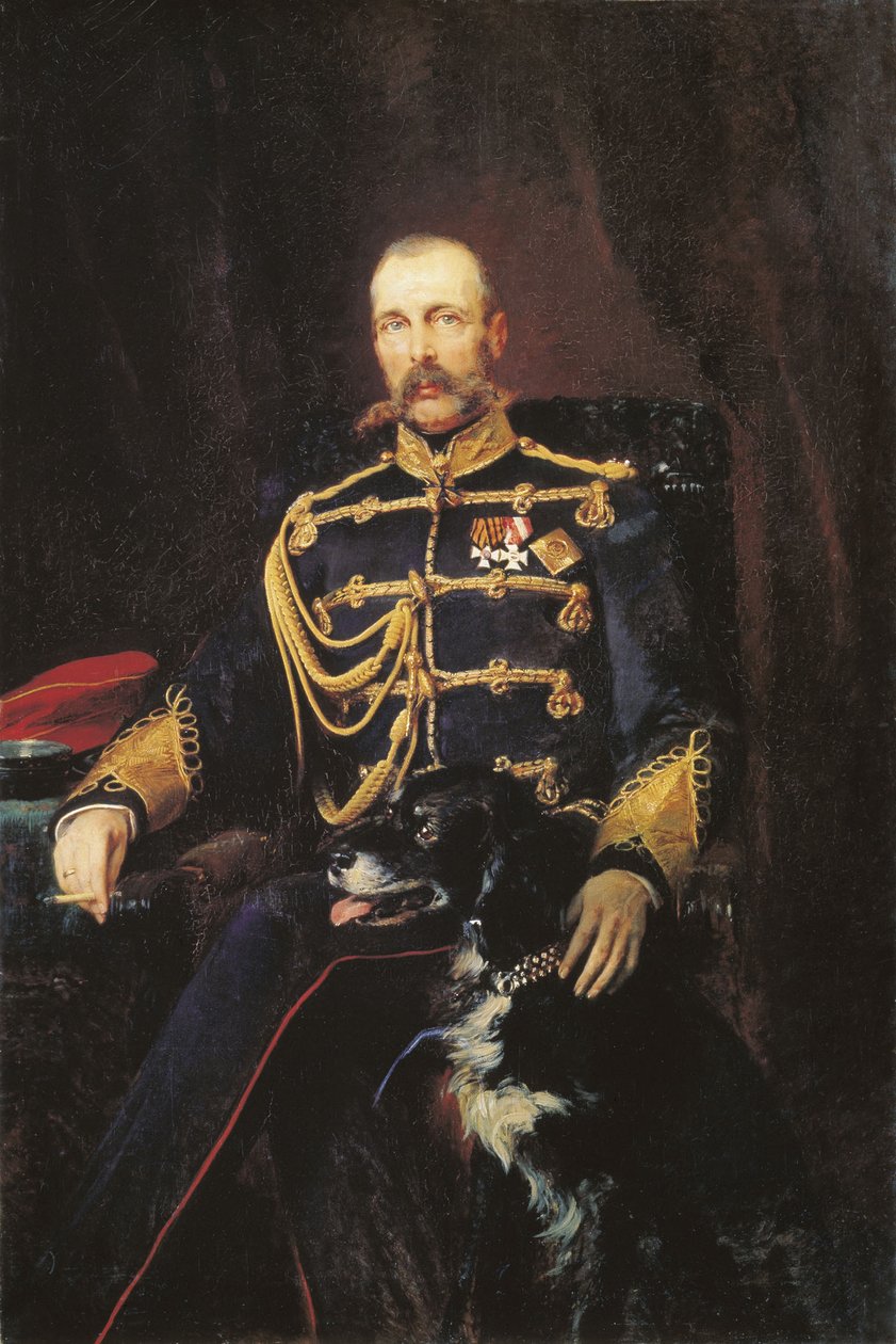 Aleksander II Rosji autorstwa Konstantin Egorovich Makovsky