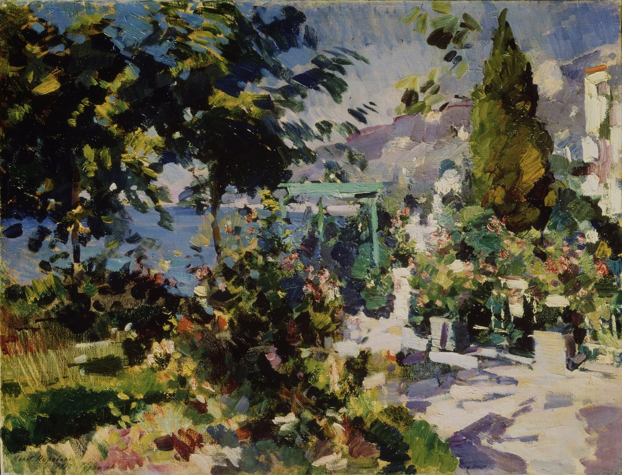 Gurzuf, 1917 autorstwa Konstantin Alekseevich Korovin