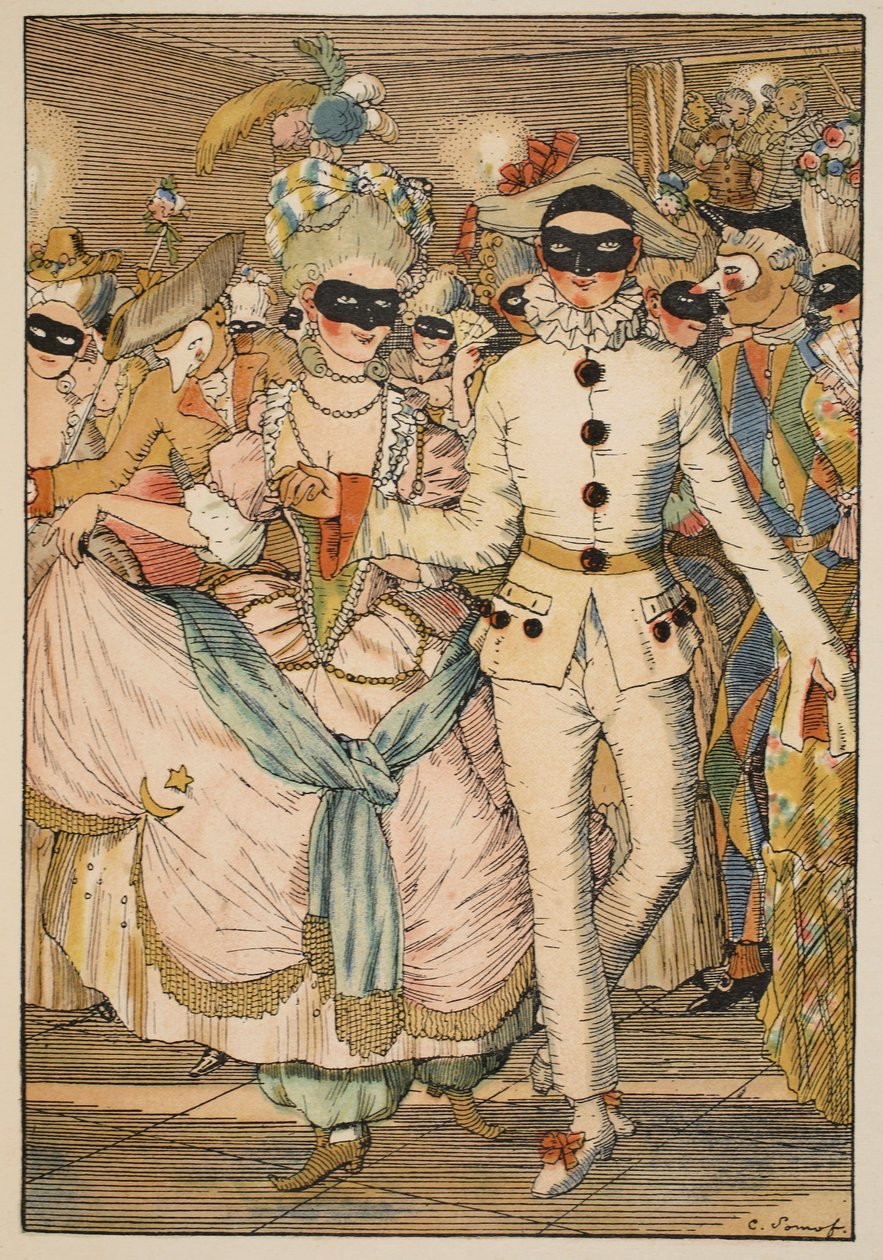 Bal maska autorstwa Konstantin Andreevic Somov
