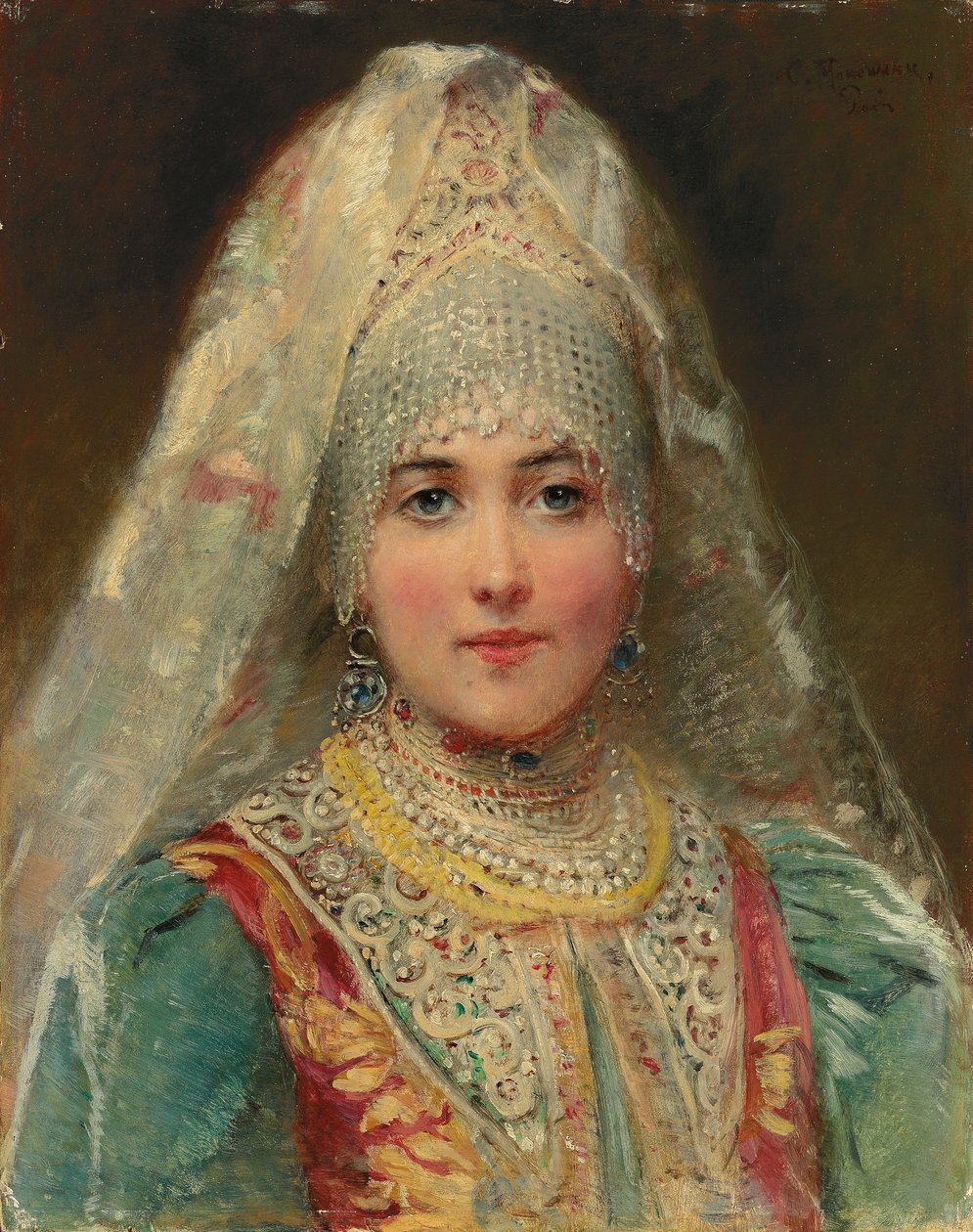 Bojarina autorstwa Konstantin Egorovich Makovsky