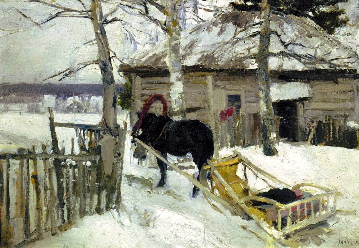 Zima 1894. autorstwa Konstantin Alekseevich Korovin