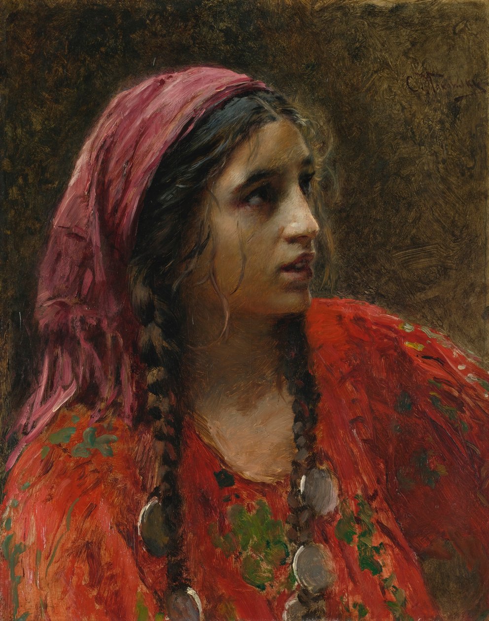 Rosyjski: "Cygan" Cygan autorstwa Konstantin Makovsky