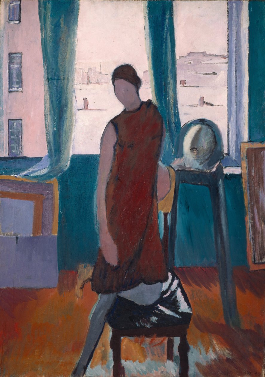 W pracowni, 1929 autorstwa Konstantin Nikolayevich Istomin