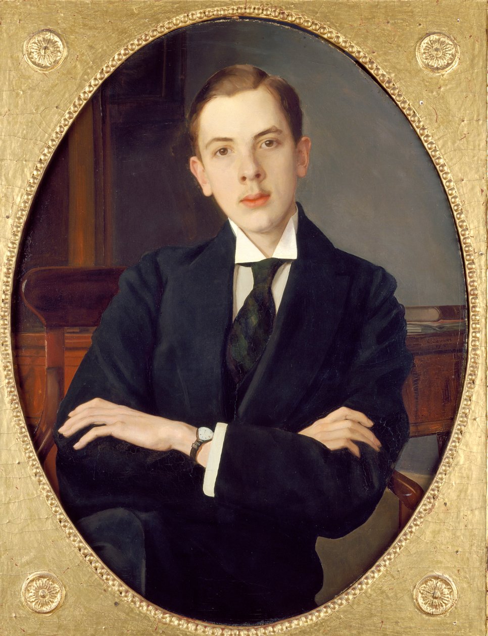 Jewgienij Siergiejewicz Michajłow, bratanek artysty, 1916 autorstwa Konstantin Somov