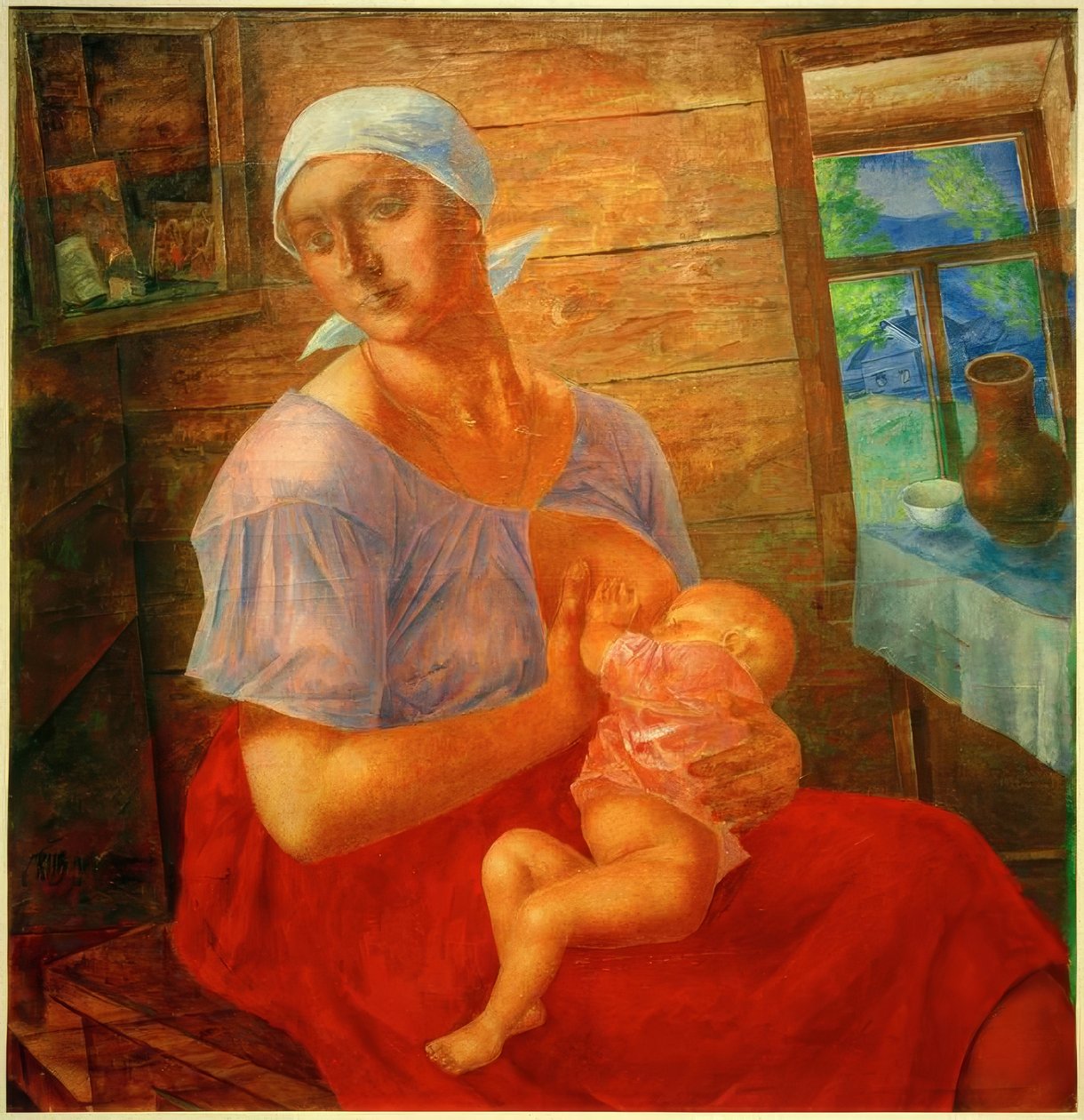mama autorstwa Kosma Sergejewitsch Petrow Wodkin